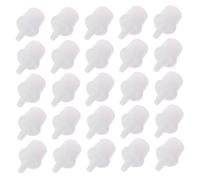 COLLBATH 100pcs Eyelash Extension Bottle Tips Replacement Nozzle for Glue Bottles Quick Unblocking Plug for Eyelash Grafting Adhesive Suitable for Professional Lash Extensions and Daily Use