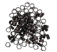 COLLBATH 100pcs Foot Ring Numbered Bird Leg Band Identification Ring Pigeon Loft Accessory
