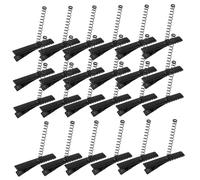 COLLBATH 100pcs Metal Duck Bill Hair Clips for Sturdy Iron DIY Hair Accessories with Spring Mechanism Secure Grip Hairpins for Crafting Party Christmas Gifts Girl Styling Supplies