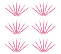 COLLBATH 100pcs Nail Embossing Stick Tool for Nails Nail Cleaning Stick Rubber Head Dead Skin Remover Professional Art Tools for Salon Manicure Rhinestone Picker Pen Pressing Art Stamp