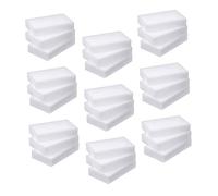 COLLBATH 100pcs Nanotechnology Cleaning Sponge Strongly Water Absorbing Non-Scratch Kitchen Dishwashing Sponge for Bowls and Kitchenware