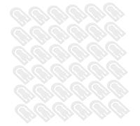 COLLBATH 100pcs Shirt Shaping Clips Shirt Clip Reusable Clothing for Sewing Collar Fixing Garment Accessories