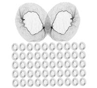 COLLBATH 100pcs Transparent Hair Nets for Women Invisible Ballet Bun Net Closed End Mesh Covers for Food Service Cooking Sleeping and Daily Use