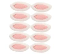 COLLBATH 10pcs Aesthetic Hair Clip Decor Rabbit Ear Hairpin for Women Girl Bun Clips Diy Craft Accessories