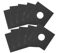 COLLBATH 10Pcs Anti-Static Vinyl Record Inner Sleeves with Kraft Paper and Po Film Double Dustproof Protective Album Covers for Vinyl Record Storage and Preservation
