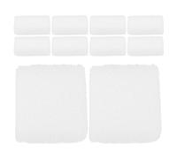 COLLBATH 10pcs Cat Fountain Replacement Filters Activated Carbon Sponge Filter for Pet Water Fountain Easy to Install Promotes Hydration Use