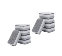 COLLBATH 10pcs Cleaning Sponges Powerful Scrubbing Surface Non-Scratch Tableware Scrubber for Kitchen Pots Pans Dishes Home Use