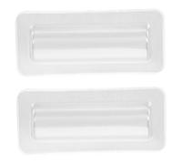 COLLBATH 10pcs Clear Lip Balm Money Holders Transparent DIY Card Pouches for Cash Credit Id Storage Lightweight Portable Organizers for Travel Office Use