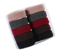 COLLBATH 10PCS Colorful Thick Ponytail Holders High Stretchy Hair Ties Soft Hair Bands for Women for Everyday Use