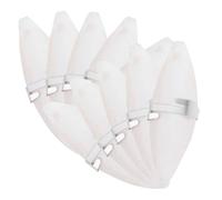 COLLBATH 10pcs Cuttlebone Toys for Parrots Bird Chewing Toys for Caged Birds Calcium Supplement