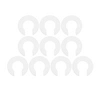 COLLBATH 10pcs Fridge Door Hinge Shim: Commercial Fridge Shim Kit | For Refrigerator Door Height Adjustment | Refrigerator Repair Replacement Accessories for Home Use