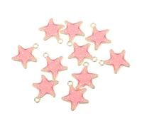 COLLBATH 10pcs Ocean Charms Antique Animal Pendants for DIY Jewelry Making Nautical Bracelets Necklaces Keychains Glossy Enamel Finish Durable