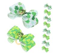 COLLBATH 10pcs Pet Headgear Bandana for Dogs Puppy Dog Nail Clippers Indestructible Dog Small Dogs Dog Brush Dog Shaped Hair Dog Pad Kit Polyester Light Green