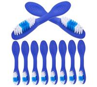 COLLBATH 10Pcs Portable Mini Toothbrushes for Inmates Ergonomic Design Lightweight Prevents Self Harm for Prisons and Rehabilitation Centers Essential Oral Hygiene Tools