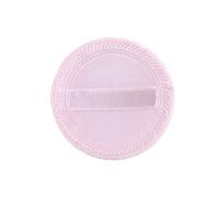 COLLBATH 10pcs Round Makeup Powder Puff Sponges with Ribbon for Smooth Foundation Application for Salon Home Travel Use Gentle Skin Random Colors Random Color