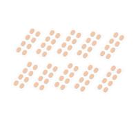 COLLBATH 10pcs Self Adhesive Skin Color Sponge Nose Pads for Eyeglasses Sunglasses Slip Soft Cushion for Optical and Plastic Frames Comfortable Fit