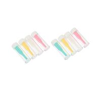 COLLBATH 10Pcs Silicone Contact Suction Sticks Non-Slip Inserter Tools Lightweight Portable for Easy Contact Removal and Insertion Travel-Friendly Eye Care Accessories