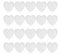 COLLBATH 10pcs Silicone Heart Shaped Ear Grips for Glasses Anti-slip Comfortable and Soft Eyeglass Retainers Hidden the Ear Suitable for Reading Glasses and Eyeglasses