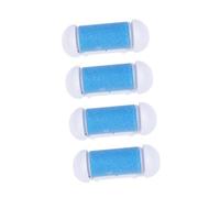 COLLBATH 10pcs Sky-Blue Replacement Rollers for Electric Foot Grinding Device Water-Resistant Plastic Callus Remover Heads for Dead Skin Exfoliation and Foot Care Ergonomic Portable Fit for