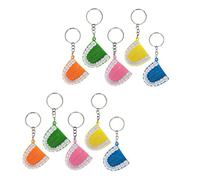 COLLBATH 10pcs Tooth Keychain Pendants for Halloween Decorations Unique Tricky Props for Key Accessories Fun and Creative Bag Charms