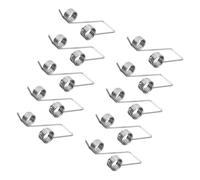 COLLBATH 10pcs Torsional Springs for Garbage Can Lids Wear-Resistant Elastic Wire Replacement Parts for Flipping-top Buckets Easy Installation Without Tools Stable Closure for Kitchen and