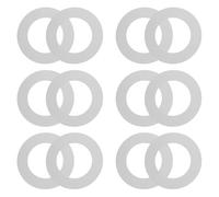 COLLBATH 12 Sheets Waxing Machine Accessories Rings Disposable Wax Warmer Mats Protective Rings for 14oz Heater Waxing Machine Supplies