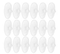 COLLBATH 12Pair Soft Silicone Eyeglass Nose Pads for Glasses Anti-Slip Jelly Nose Bridge Covers with Pressure-Relief Design Secure Fit for Sports and Everyday Wear Easy Replacement