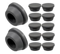 COLLBATH 12pcs Air Conditioner Drain Plug Silicone Rubber Hole Stopper 20mm Diameter Unit Drain Plug Set for Ac External Drainage