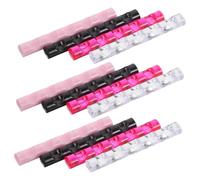 COLLBATH 12pcs Portable Nail Art Pen Holder with Slots Manicure Brush Organizer for Nail Art Pens Makeup Brushes Calligraphy Tools Compact and Tidy Storage for Home and Salon Use