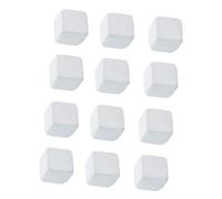 COLLBATH 12pcs Turtle Teeth Stone Shrimp Mineral Bead Carbonate For Turtle Tank Aquarium Plants Chinchilla Lava Rock Turtle down Marine Turtle Tank Natural Mineral Minerals White
