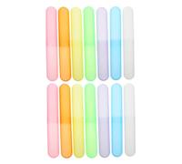 COLLBATH 14pcs Toothbrush Case Travel Toothbrush Holder for Home Travel Gum Kit Portable Cover