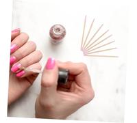 COLLBATH 1500pcs Double-ended Pointed Cotton Swabs for Makeup and Nail Art Sturdy Microbrushes for Precision Glue Removal Lash Extension Eyebrow Tattoo Craft Swabs Professional Beauty Salon