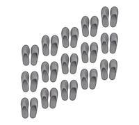 COLLBATH 15Pairs Disposable Guest Slippers with Non-slip Sole Portable Home Indoor Slippers for Travel Business Trips Breathable Unisex Footwear for Hospitality and Convenience