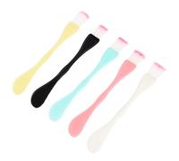 COLLBATH 15pcs Facial Mask Stir Stick Diy Double-head Brush Skin Care Beauty Tool Mud Mask Applicator Portable Brush Random Color