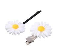 COLLBATH 16pcs Daisy Hair Clips for Plastic Resin Hair Accessories Chic Fashion Style for Special Occasions and Everyday Wear