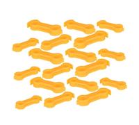 COLLBATH 18pcs Chick Leg Bands for Splay Leg Correction Reusable Poultry Foot Rings with Rollers Easy Installation Support Healthy Growth for Newborn Quails Ducks Parrots