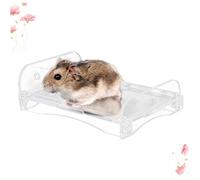 COLLBATH 1PC Acrylic Cooling Plate for Hamsters Rabbits Chinchillas Durable Aluminum Alloy Mat for Summer Practical Pet Cooling Options