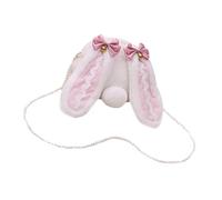 COLLBATH 1pc Adorable Plush Sling Bag for Girls Cute Cross-Body Shoulder Bag for Casual Outings and Everyday Use