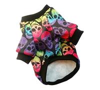 COLLBATH 1pc Adorable Skull Dog Sweater for Halloween Creative Pet Costume Soft Breathable Material for Daily Wear Outdoor Activities