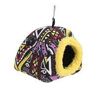 COLLBATH 1pc Parrot Warm House Thickened Lining Cozy Hanging Nest for Winter for Birds Like Parakeets and Canaries and Breathable Design