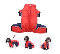 COLLBATH 1Pc Winter Dog Coat Thickened Warm Pet Clothes for Dogs for Outdoor Activities Reflective Design for Safety for Cold Weather