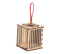 COLLBATH 1Pc Wooden Insect Breeding Cage for Observing Butterflies Dragonflies Stable Design for Nature Activities for Crickets Grasshoppers