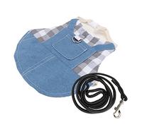 COLLBATH 1set Adorable Costume Leash for Outdoor Walking Comfortable Breathable Bunny Clothes for Pets for Daily Walks and Weekend Parties Cute Design for Pet