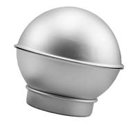 COLLBATH 1Set Aluminum Alloy Half Ball Bath Mold Hemisphere Mold for Soap Bath Ball Making Reusable Baking Supply for Personal Professional Use