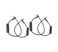 COLLBATH 2 Pairs Heavy Duty Bucket Handle Replacement Straps for Wooden Pails with Ergonomic Grip Versatile DIY Accessory for Household Outdoor Cooler and Buckets