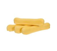 COLLBATH 2 Pairs Tpr Armpit Crutch Pads Yellow Cushioned Forearm Crutches Gel Pads Elastic Underarm Replacement Cushion Support Covers for Elderly Adults