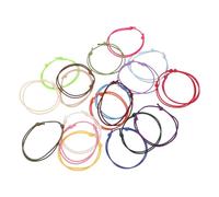 COLLBATH 20pcs Adjustable Puppy Id Collars Soft Lightweight Multi Colored Whelping Bands for Newborn Dog and Kitten Identification Comfortable and Gentle Material