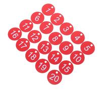 COLLBATH 20pcs Beehive Mark Digital Signs for Apiculture Box Livestock Identification Tags for Beekeeping Management Essential Beekeeper Tool Random Color