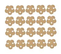 COLLBATH 20pcs Chinese Medicine Moxa Cakes Wormwood Cake Three Non-Smoking Moxibustion Therapy for Acupuncture