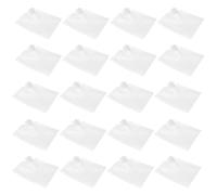 COLLBATH 20PCS Disposable Cosmetic Lotion Storage Bags with Suction Mouth Multi-Purpose Travel Toiletry Dispensing Pouches for Shampoo Conditioner and Lotion Samples